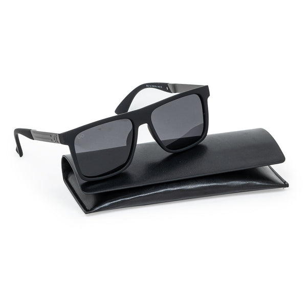 Matte Black Square Full Frame Sheet SunGlass UV Protected & Polarized